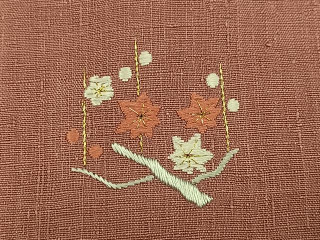 平和屋着物●本場結城紬　重要無形文化財　色無地　鴇浅葱色　正絹　逸品　AABI8596ph