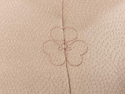 平和屋着物●豪華色留袖　駒刺繍　総刺繍　舞花文　正絹　逸品　AABI8602ph