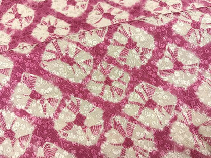 平和屋着物●長襦袢　無双仕立て　雲絞り　正絹　逸品　AABI8615ph