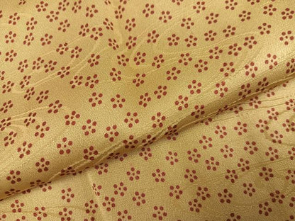 平和屋着物●長襦袢　無双仕立て　梅　半衿刺繍　正絹　逸品　AABI8617ph