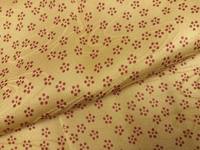 平和屋着物●長襦袢　無双仕立て　梅　半衿刺繍　正絹　逸品　AABI8617ph