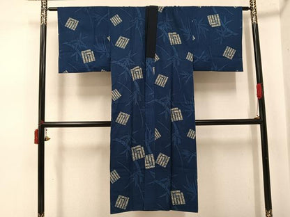 平和屋着物●男性 長襦袢 袷 笹文 AABI8630ph