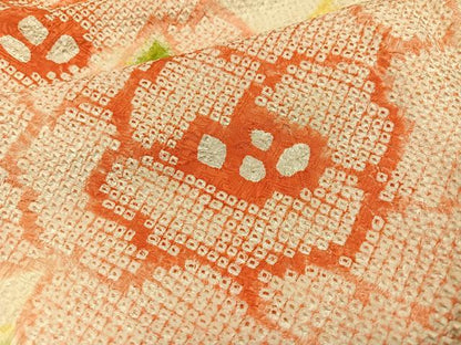 平和屋着物●豪華振袖 総絞り 花尽くし 正絹 逸品 AABI8634ph