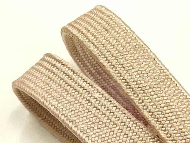 平和屋本店●和装小物　帯締め・帯揚げセット　高麗組 綾出し　刺繍　金糸　暈し染め　正絹　逸品　未使用　AABI8647ay