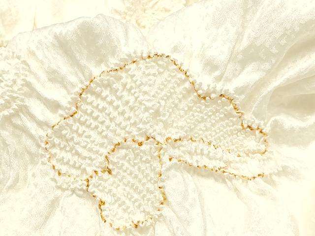 平和屋本店●和装小物　帯締め・帯揚げセット　礼装用　唐組　絞り　梅松文　金糸　金彩　亀房付き　逸品　未使用　AABI8679ay