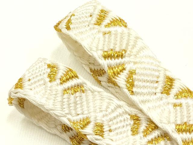 平和屋本店●和装小物　帯締め・帯揚げセット　礼装用　唐組　絞り　梅松文　金糸　金彩　亀房付き　逸品　未使用　AABI8679ay