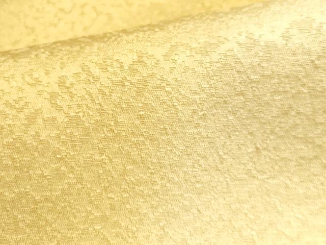 平和屋本店●和装小物　帯締め・帯揚げセット　高麗組 綾出し　よろけ間道　引き染ぼかし　金糸　正絹　逸品　未使用　AABI8686ay
