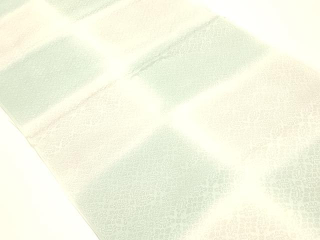 平和屋本店●和装小物　帯締め・帯揚げセット　高麗組 綾出し　金糸　渡敬　市松模様　丹後ちりめん　正絹　逸品　未使用　AABI8690ay