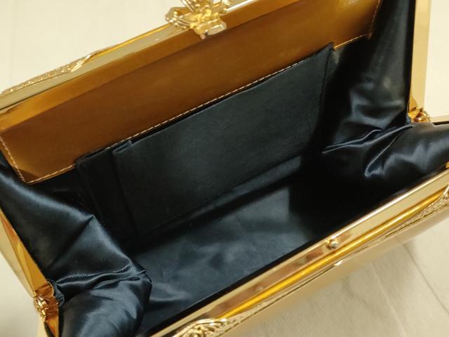 平和屋着物▼和装小物　和装バッグ・草履セット　ハンドバッグ　エナメル　逸品　AABI8715ay