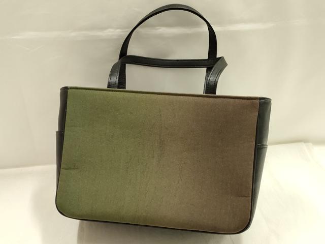 平和屋着物▼和装小物　和装バッグ　フジタツ　ハンドバッグ　暈し染め　逸品　AABI8719ay