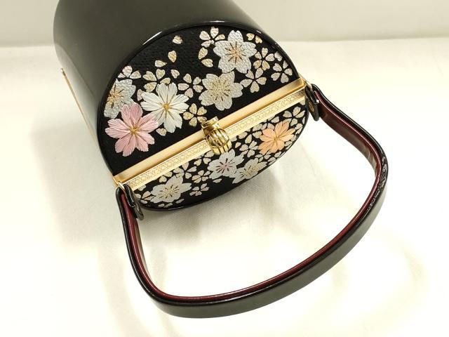 平和屋着物▼和装小物 和装バッグ ハンドバッグ 刺繍 金糸 金銀彩 逸品 AABI8722ay
