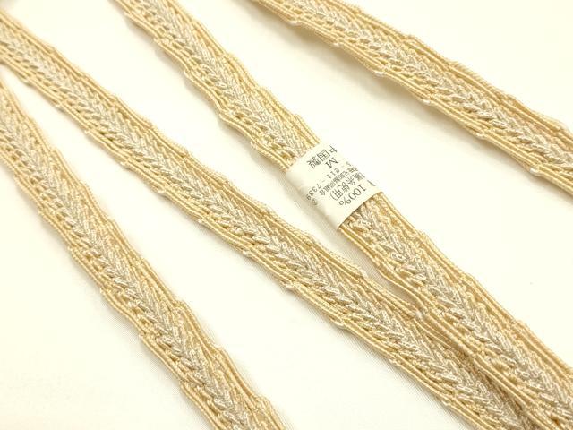 平和屋着物＊夏物　和装小物　帯締め・帯揚げセット　レース組　絞り　絽　逸品　未使用　AABI8753ay