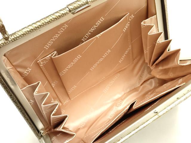 平和屋着物▼和装小物　和装バッグ　金鷲本舗 東京謹製 キンワシ印　ハンドバッグ　金銀糸　逸品　AABI8762ay