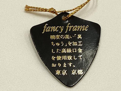平和屋着物▼和装小物　和装バッグ　ハンドバッグ　クラッチバッグ　流水花蝶文　金糸　金彩　逸品　未使用　AABI8765ay