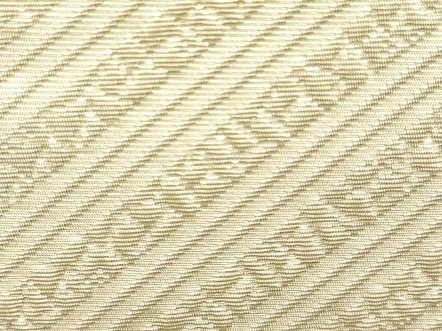 平和屋着物▼和装小物　和装バッグ　ハンドバッグ　クラッチバッグ　斜縞　銀糸　逸品　AABI8772ay