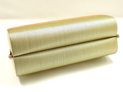 平和屋着物▼和装小物　和装バッグ　佐賀錦　ハンドバッグ　吉祥花文　金糸　逸品　AABI8785ay