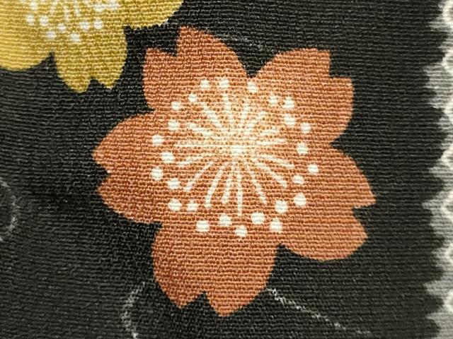 平和屋着物▼和装小物　和装バッグ　ハンドバッグ　巾着バッグ　四季彩香房　市松模様　舞花　逸品　AABI8787ay