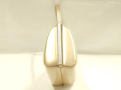 平和屋着物▼和装小物　和装バッグ　ハンドバッグ　枝花文　金彩　逸品　AABI8799ay