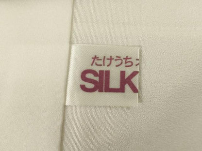 平和屋着物●上質な小紋　間道　暈し染め　正絹　逸品　未使用　AABI8805ck
