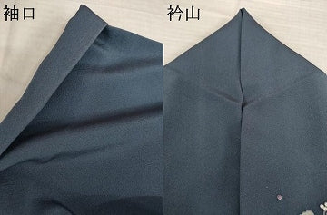 平和屋着物●京加賀友禅　百貫達雄　訪問着　南天文　正絹　逸品　AABI8835ck