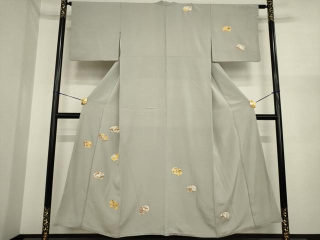 平和屋着物●訪問着　吉祥文　正絹　逸品　AABI8851ck