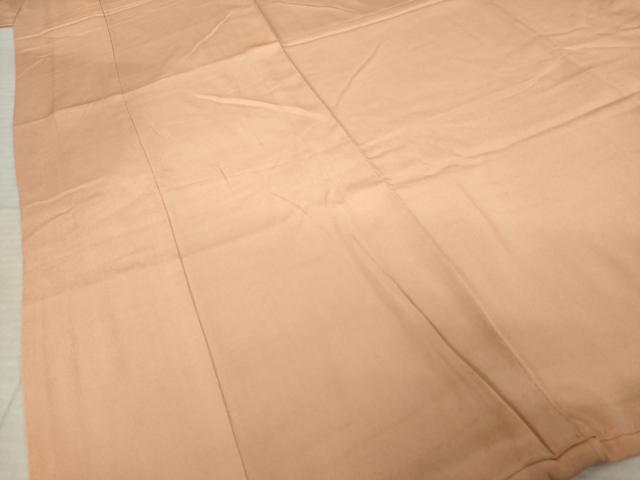 平和屋本店●アンティーク　大正ロマン　振袖　水柿色　正絹　逸品　AABI8853ck