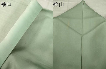 平和屋着物●創業460年・千總　訪問着　花鳥文　金彩　丹後ちりめん　反端付き　正絹　逸品　AABI8863ck
