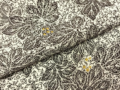 平和屋着物●訪問着　舞葉文　正絹　逸品　AABI8883fy