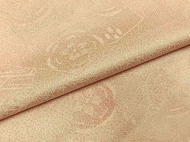 平和屋着物●江戸小紋　切嵌花文　暈し染め　正絹　逸品　AABI8885fy
