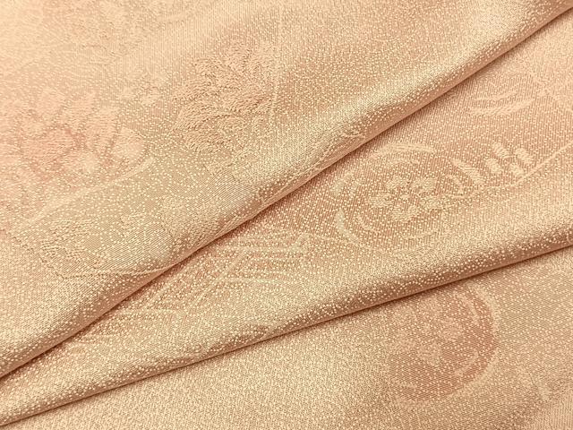 平和屋着物●江戸小紋　切嵌花文　暈し染め　正絹　逸品　AABI8885fy