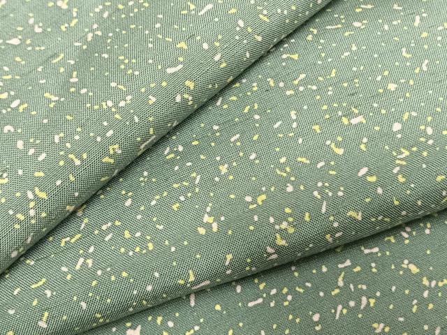 平和屋着物●白山紬　散らし文様　正絹　逸品　AABI8909fy