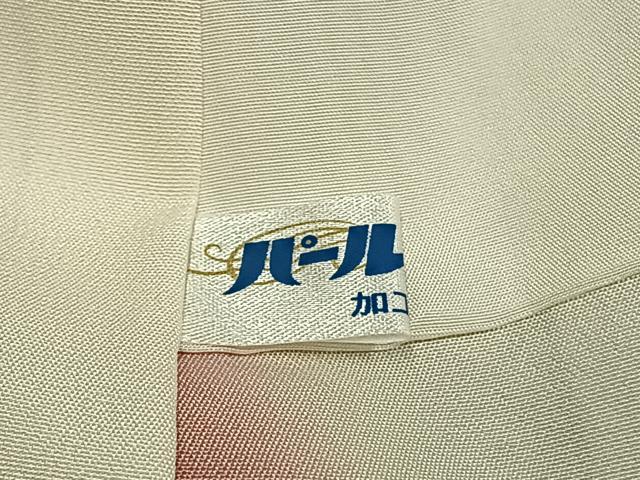平和屋着物●上質な小紋　草花文　暈し染め　正絹　逸品　AABI8919fy