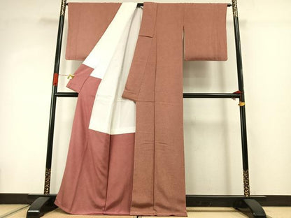 平和屋着物●江戸小紋 鮫小紋柄 正絹 逸品 未使用 AABI8930fy