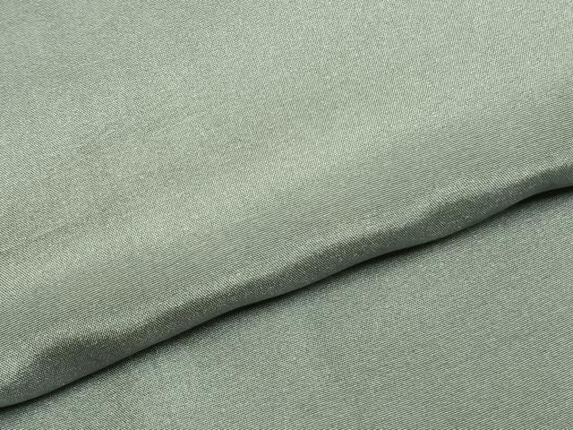 平和屋着物●男性 色無地 千草色 正絹 逸品 AABI8934fy