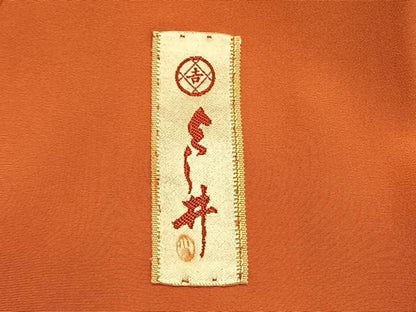 平和屋着物●豪華振袖 扇面花文 たたき染め 金彩 正絹 逸品 AABI8938fy