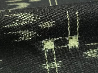 平和屋着物●久留米絣 琉球絣 綿 逸品 AABI8949fy
