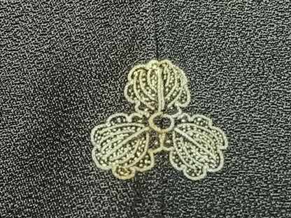 平和屋着物●訪問着 舞桜文 正絹 逸品 AABI8950fy