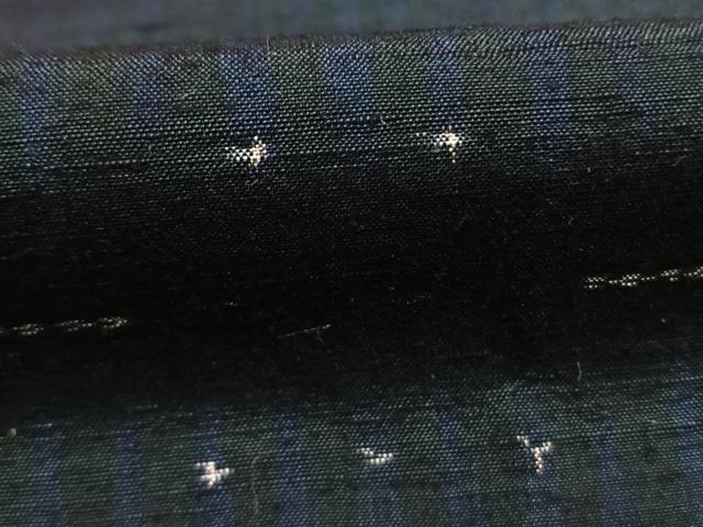 平和屋着物●上質な紬 幾何学文様 伊勢丹扱い 正絹 逸品 AABI8951fy