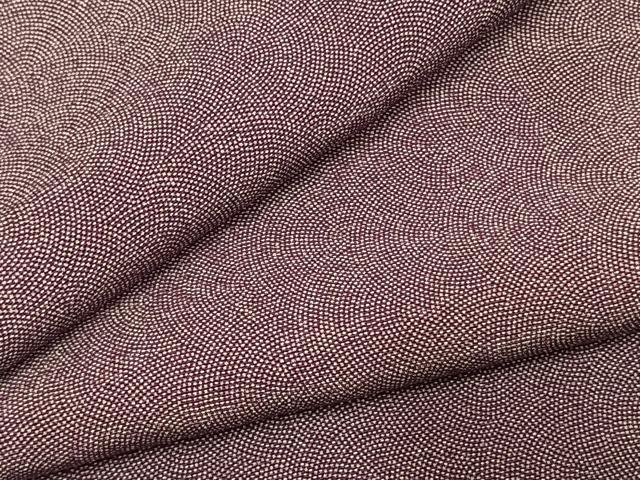 平和屋着物●江戸小紋 鮫小紋柄 正絹 逸品 AABI8967fy