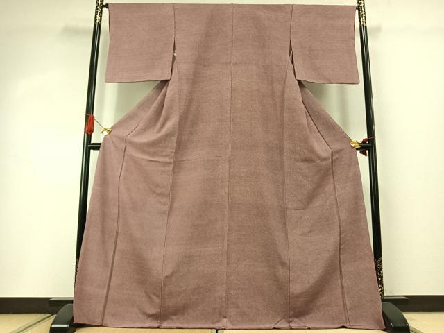平和屋着物●江戸小紋 鮫小紋柄 ロング丈 正絹 逸品 AABI8971fy