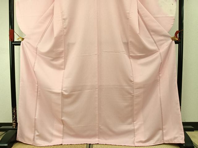 平和屋着物●小振袖　二尺袖　草花文　暈し染め　AABI8995fy
