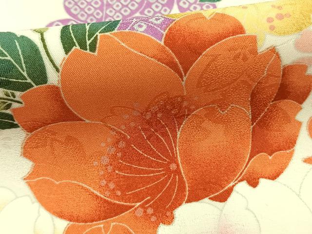 平和屋着物●小振袖　二尺袖　花蝶文　AABI8996fy