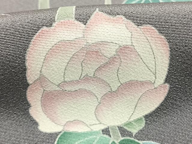 平和屋着物●訪問着　友禅　作家物　枝花文　正絹　逸品　AABI9024fy