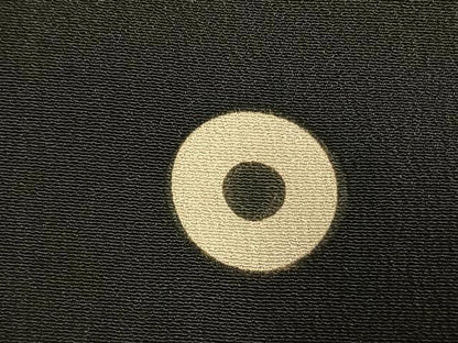 平和屋着物●アンティーク　大正ロマン　黒留袖　駒刺繍　扇面花鳥文　金糸　金彩　正絹　逸品　AABI9026fy