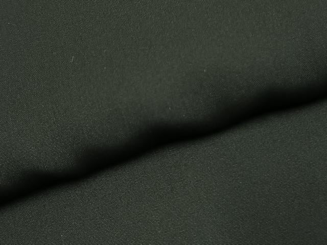 平和屋着物●男性　黒紋付　正絹　逸品　AABI9033fy