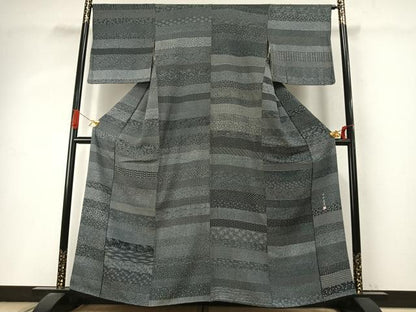 平和屋着物●中谷茂彦　小紋　百柄　正絹　逸品　AABI9034fy