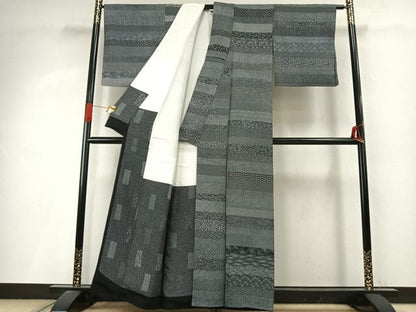 平和屋着物●中谷茂彦　小紋　百柄　正絹　逸品　AABI9034fy