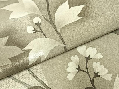平和屋着物●京都の名門ブランド　銀花仙　訪問着　花唐草文　暈し染め　正絹　逸品　AABI9039fy