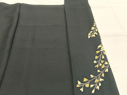 平和屋着物●訪問着　友禅　花鳥文　鈴乃屋扱い　正絹　逸品　AABI9044fy