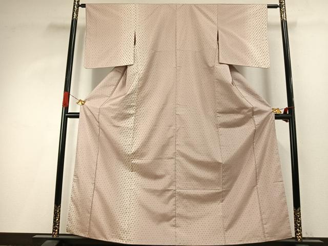 平和屋着物●本場染大島紬　訪問着　草木染め　花尽くし　やまと誂製　正絹　逸品　AABI9063fy